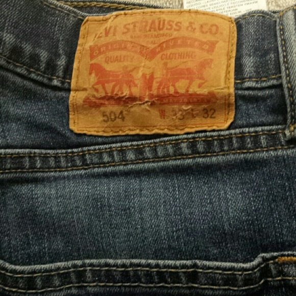 levis 504 33x32